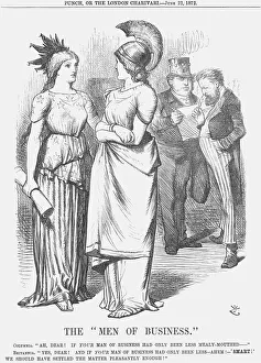 Alabama Collection: The Men of Business, 1872. Artist: Joseph Swain