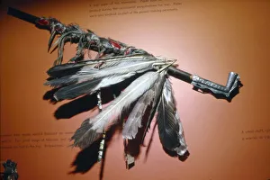 Wisconsin Prints: Men Omini War-Pipe, North American Indian