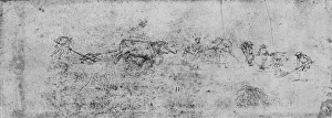 Men Ploughing and Digging, c1480 (1945). Artist: Leonardo da Vinci