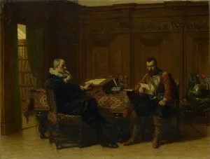 Inkpot Prints: Two Men in a Seventeenth-century Interior