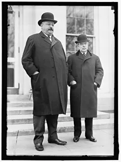White House Prints: Men At White House, Washington, D