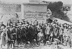 Captured Prints: Some of the men who took Tilloy, 10 Apr 1917. Creator: Bain News Service