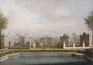 The Menagerie in the Kuskovo Palace Park, Mid of the 18th century