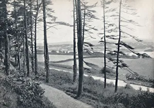 Round The Coast Prints: Menai - From Bangor Wood, 1895