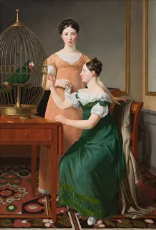 Mendel Levin Nathansons Elder Daughters, Bella and Hanna, 1820. Artist: Eckersberg, Christoffer-Wilhelm (1783-1853) Mendel Levin Nathansons Elder Daughters, Bella and Hanna, 1820. Artist: Eckersberg, Christoffer-Wilhelm (1783-1853)