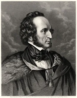 Aquiline Gallery: Mendelssohn, 19th century. Artist: C Cook