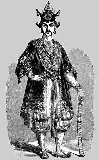 King Mindon Prints: Mendoh-Men, Emperor of Burmah; The Burman Empire, 1854. Creator: Unknown