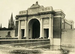 Antony Prints: Menin Gate Memorial to the Unknown Soldiers of the British Armies, Ypres, Belgium, c1927