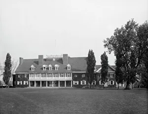 Club House Prints: Men's building, Manheim Club, Germantown, Philadelphia, Pa. c1908. Creator: Unknown