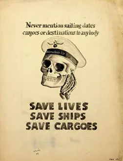 Precaution Prints: Never mention sailing dates, cargoes or destinations to