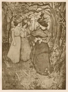 Menuet dAutomne, 1898. Creator: Manuel Robbe (French, 1872-1936); Imprimerie Champenois