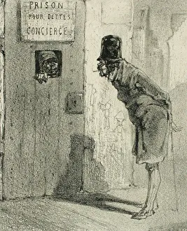 Bending Down Prints: Menus Propos, 1856. Creator: Félicien Rops