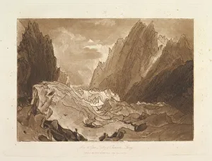 Mêr de Glace, Valley of Chamouni-Savoy (Liber Studiorum, part X, plate 50), May 23 Mêr de Glace, Valley of Chamouni-Savoy (Liber Studiorum, part X, plate 50), May 23