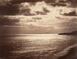 Gray Gustave Le Prints: Mer Mediterranee - Sete, 1857. Creator: Gustave Le Gray