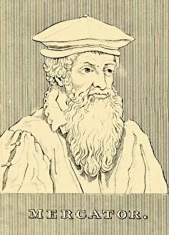 Griffin Richard Collection: Mercator, (1512-1594), 1830. Creator: Unknown