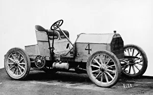 Gordon Bennett Race Prints: Mercedes 60 hp racing car, 1903