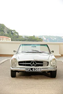 Mercedes Benz 230SL 1963. Artist: Simon Clay