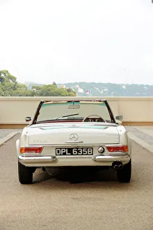 Mercedes Benz 230SL 1963. Artist: Simon Clay