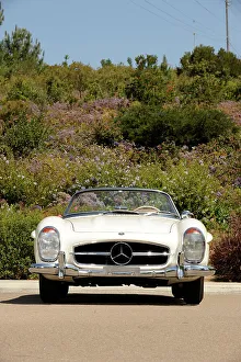 Mercedes Benz 300 SL roadster 1958. Artist: Simon Clay