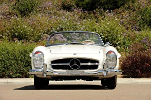 Mercedes Benz 300 SL roadster 1958. Artist: Simon Clay