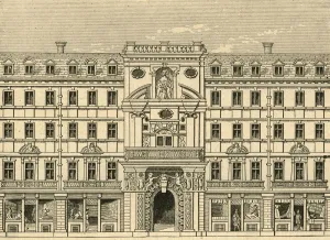 Cheapside Prints: Mercers Chapel, as rebuilt after the fire, 1897. Creator: Unknown