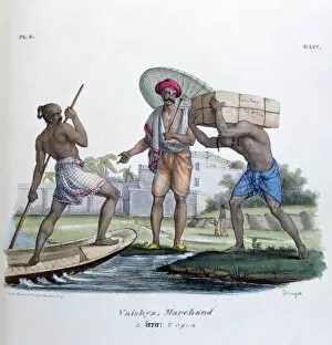 Bale Gallery: Merchant, 1828. Artist: Marlet et Cie