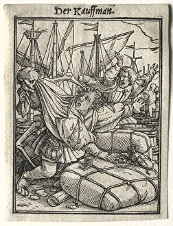 1497 98 1543 Prints: The Merchant. Creator: Hans Holbein (German, 1497 / 98-1543)