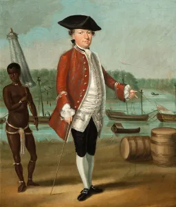 Enslaved People Prints: Merchant and an Enslaved Servant, c.1750-c.1799. Creator: Anon