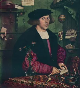 Suspicion Prints: The Merchant Georg Gisze, 1532. Artist: Hans Holbein the Younger