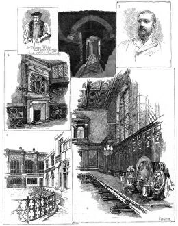 Images Dated 12th March 2007: Merchant Taylors Company, one of the City Guilds, 1884.Artist: Horestier