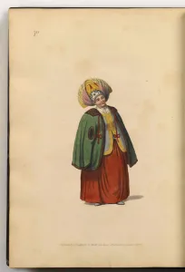 Merchant wife of Kaluga (From: The Costumes Of The Russian Empire), 1803. Artist: Dadley, J. (active Early 19th cen. )