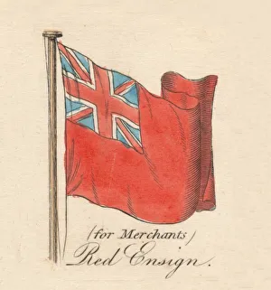 (for Merchants) Red Ensign, 1838