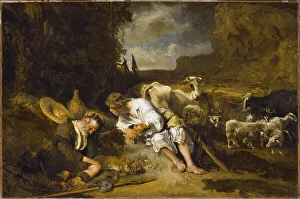 Mercury and Argus, 1645-1647. Artist: Fabritius, Carel (1622-1654) Mercury and Argus, 1645-1647. Artist: Fabritius, Carel (1622-1654)