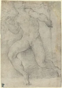 Mazzola Francesco Prints: Mercury, c. 1523/1524. Creator: Parmigianino