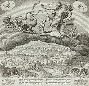 Dragons Prints: Mercury, c1585. Creator: Johann Sadeler I