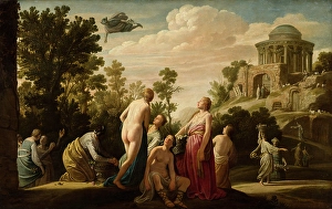 Mercury and Herse. Creator: Claes Cornelisz. Moeyaert