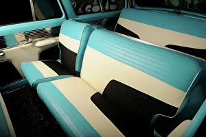 Mercury Monterey station wagon 1955. Artist: Simon Clay