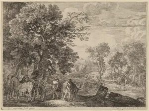 Mercury Silencing Battus. Creator: Herman van Swanevelt