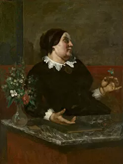 Beranger Pierre Jean De Gallery: Mère Grégoire, 1855 and 1857 / 59. Creator: Gustave Courbet