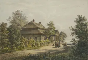 Kosciuszko Prints: Mereczowszczyzna, birthplace of Tadeusz Kosciuszko, 1847-1852