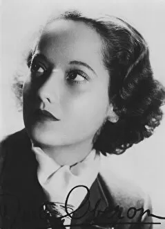 Images Dated 12th June 2008: Merle Oberon (1911-1979), British actress, c1930s