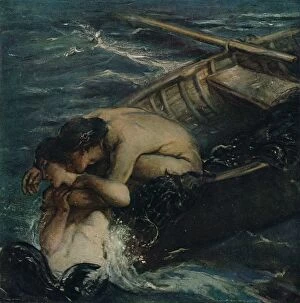 Myths & Legends Gallery: The Mermaid, c1909. Artist: Charles Shannon