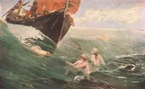 The Mermaids Rock, 1894, (c1902). Creator: Unknown The Mermaids Rock, 1894, (c1902). Creator: Unknown