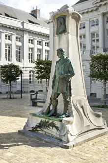 Velde Prints: Merode Monument, Brussels, Belgium, c2014-2017. Artist: Alan John Ainsworth