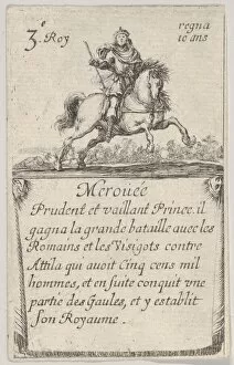 On Horseback Gallery: Meroüee / Prudent et vaillant... from Game of the Kings of France