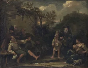 Merry Prints: Merry Company, 1675-1702. Creator: Dirck Helmbreeker