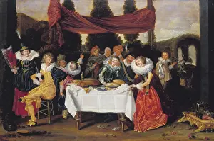 Merry Company, c1620. Creator: Dirck Hals