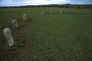 The Merry Maidens Stone Circle, Penwith, Cornwall, 20th century. Artist: CM Dixon