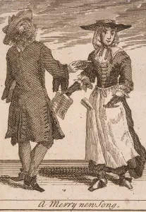 Marcellus Laroon Prints: A Merry new Song, Cries of London, (c1688?)