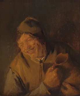 The Merry Peasant, c.1646. Creator: Adriaen van Ostade